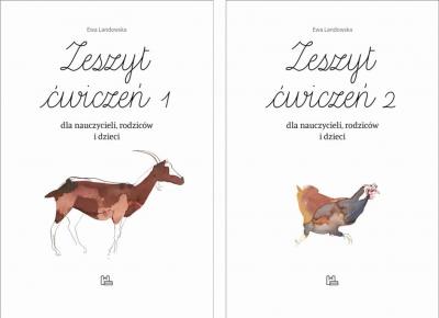 Pakiet Zeszyty ćwiczeń do elementarza Część 1 i 2. Autor: Landowska Ewa. SmakLiter.pl Okładka książki Pakiet Zeszyty ćwiczeń do elementarza Część 1 i 2