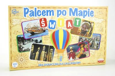 Opakowanie Palcem po mapie - Świat ABINO