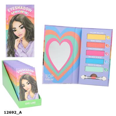 Opakowanie Paleta cieni do powiek Top Model z lusterkiem i aplikatorem BEAUTY&ME 12692A