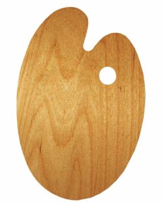 Opakowanie Paleta malarska drewniana Owal 20x30cm