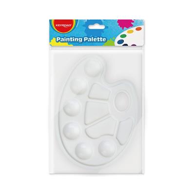 Opakowanie Paleta malarska KEYROAD, zawieszka, biała