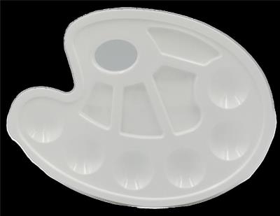 Opakowanie Paletka do mieszania farb biała