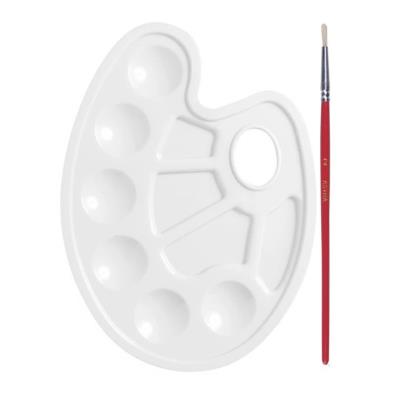 Paletka do mieszania farb pędzelkiem Astra. Wydawca: ASTRA art-pap. SmakLiter.pl Opakowanie Paletka do mieszania farb pędzelkiem Astra