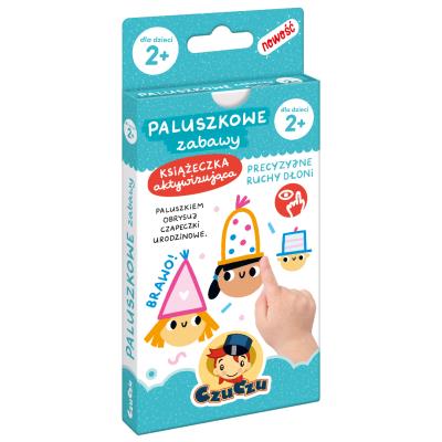 Okładka książki Paluszkowe zabawy dla dzieci  2 lata CzuCzu