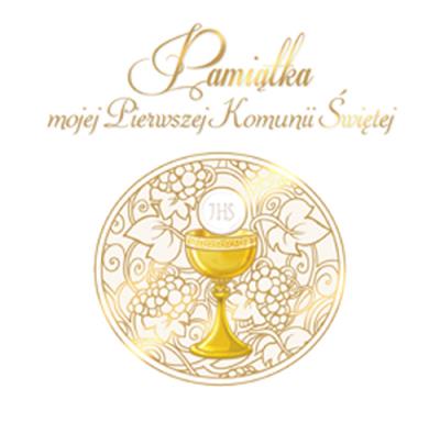 Pamiątka mojej Pierwszej Komunii Świętej. Autor: Gorlowski Tomasz. SmakLiter.pl Okładka książki Pamiątka mojej Pierwszej Komunii Świętej