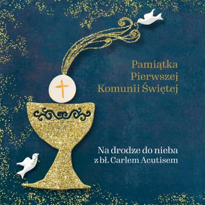 Okładka książki Pamiątka Pierwszej Komunii Świętej