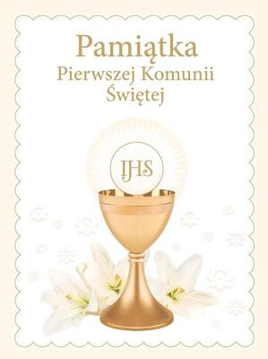 Okładka książki Pamiątka Pierwszej Komunii Świętej