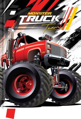 Opakowanie Pamiętnik Monster Truck Team 80 kartek