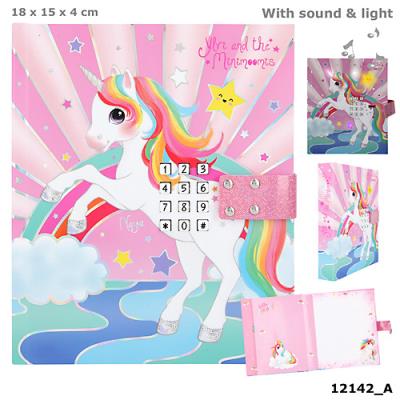 Opakowanie Pamiętnik na kod z jednorożcem Ylvi 12142A