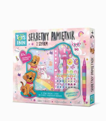 Opakowanie Pamiętnik Secret Message - Pets STnux