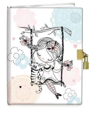 Opakowanie Pamiętnik z kłódką 13x18 Huśtawka 60K gładki