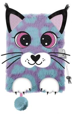 Opakowanie Pamiętnik z kłódką 3D włochacz A5 96k Lynx