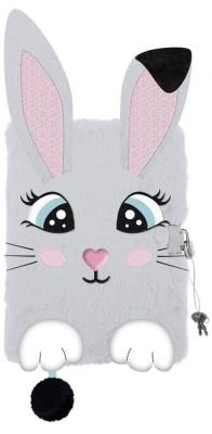 Opakowanie Pamiętnik z kłódką 3D włochacz A5 96k Rabbit