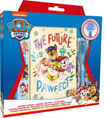 Pamiętnik z magicznym długopisem Paw Patrol PW19970. Wydawca: Kids Euroswan. SmakLiter.pl Opakowanie Pamiętnik z magicznym długopisem Paw Patrol PW19970