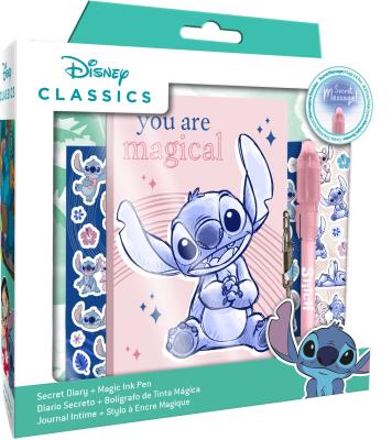 Pamiętnik z magicznym długopisem Stitch ST00012. Wydawca: Kids Euroswan. SmakLiter.pl Opakowanie Pamiętnik z magicznym długopisem Stitch ST00012