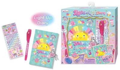 Opakowanie Pamiętnik z podświetlanym długopisem Słoneczko