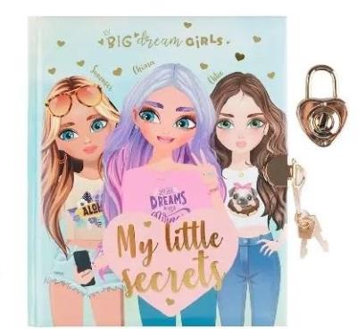 Opakowanie Pamiętnik zamykany na kłódkę Big Dream Girls