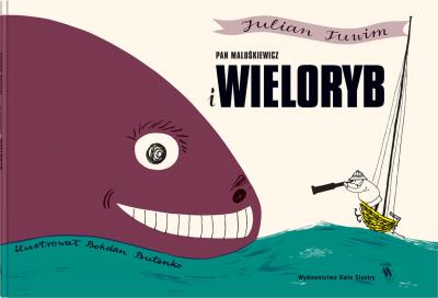Okładka książki Pan Maluśkiewicz i wieloryb wyd. 2024