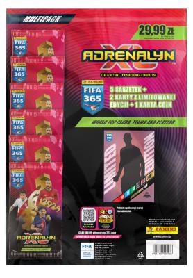 Opakowanie Panini Fifa 365 Adrenalyn XL 2024 multipack