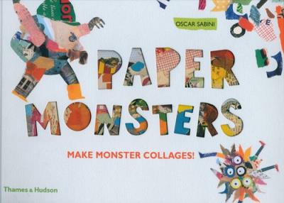 Paper Monsters. Autor: Sabini Oscar. SmakLiter.pl Okładka książki Paper Monsters