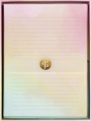 Opakowanie Papeteria dwustronna Tęczowa