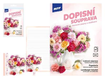 Opakowanie Papeteria LUX 5+10 Kwiaty