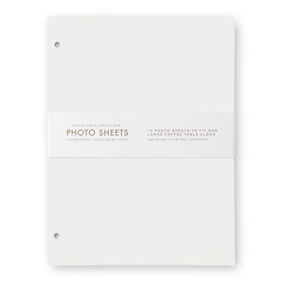Papier do fotoalbumu L biały 10szt. Wydawca: Printworks. SmakLiter.pl Opakowanie Papier do fotoalbumu L biały 10szt