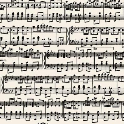 Opakowanie Papier do origami 15x15 cm 24K Muzyka