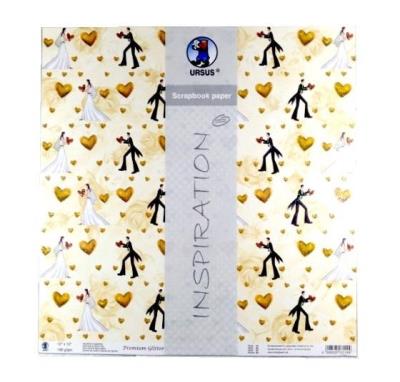 Papier do scrapbookingu ślubne 1 5 arkuszy. Wydawca: Galeria Hobby. SmakLiter.pl Opakowanie Papier do scrapbookingu ślubne 1 5 arkuszy