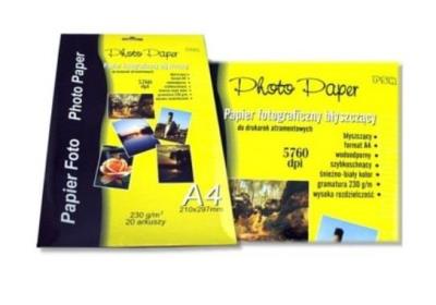 Opakowanie Papier fotograficzny A4 20 arkuszy