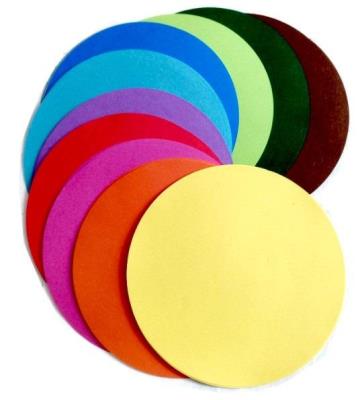 Opakowanie Papier origami 70g kolo 15cm 100 arkuszy MIX