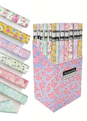 Opakowanie Papier ozdobny kwiatowy