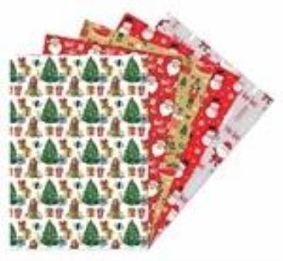 Opakowanie Papier ozdobny świąteczny MIX (50szt)