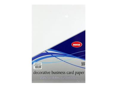 Opakowanie Papier wizytówkowy A4/20K biały Płótno