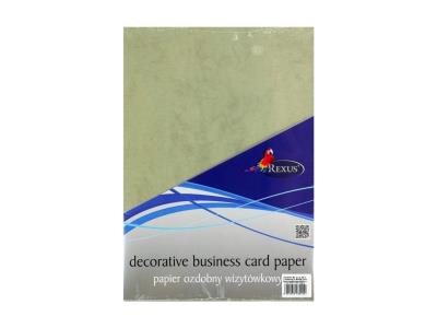 Opakowanie Papier wizytówkowy A4/20K kolor Spartan Grey