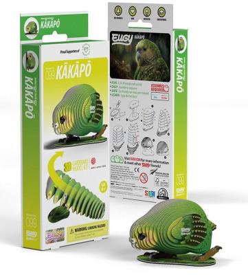 Opakowanie Papuga Kakapo Eugy. Eko Układanka 3D