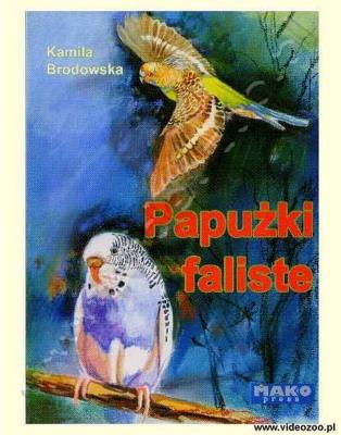 Papużki faliste. Autor: Brodowska Kamila. SmakLiter.pl Okładka książki Papużki faliste