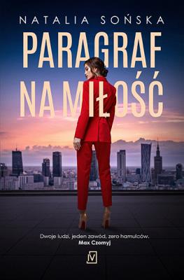 Paragraf na miłość. Autor: Natalia Sońska. SmakLiter.pl Okładka książki Paragraf na miłość