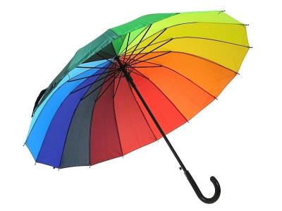 Opakowanie Parasol automatycznie rozkładany tęczowy