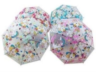 Opakowanie Parasol dziecięcy z gwizdkiem Jednorożce mix