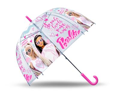 Parasolka Barbie przezroczysta 18cali BB00011. Wydawca: Kids Euroswan. SmakLiter.pl Opakowanie Parasolka Barbie przezroczysta 18cali BB00011