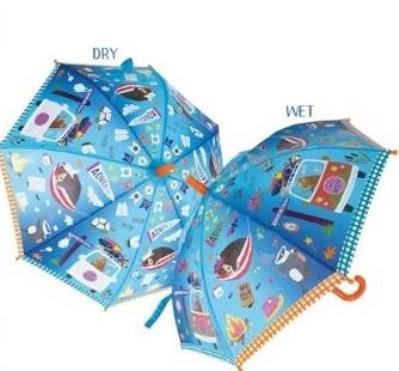 Parasolka Zmieniająca Kolory Przygoda. Wydawca: Floss & Rock. SmakLiter.pl Opakowanie Parasolka Zmieniająca Kolory Przygoda