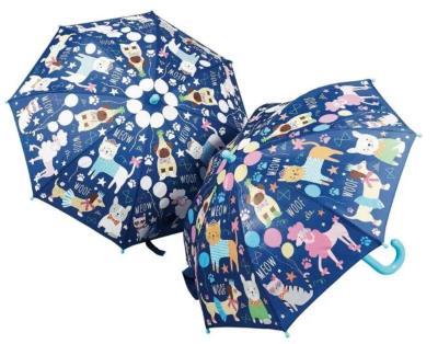 Opakowanie Parasolka zmieniająca kolory zwierzaki