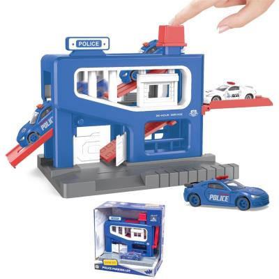 Parking policyjny + auto metalowe. Wydawca: Trifox. SmakLiter.pl Opakowanie Parking policyjny + auto metalowe