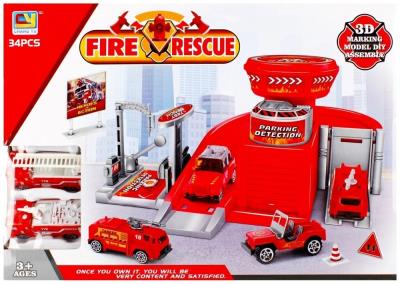 Opakowanie Parking Straż Pożarna z akcesoriami
