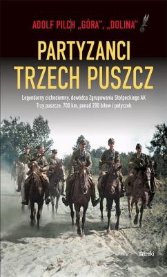 Partyzanci trzech Puszcz. Autor: Pilch Adolf. SmakLiter.pl Okładka książki Partyzanci trzech Puszcz