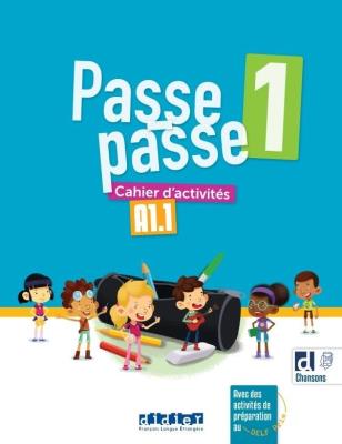 Passe-Passe 1 ćwiczenia + didierfle.app A1.1. Autor:   Praca zbiorowa. SmakLiter.pl Okładka książki Passe-Passe 1 ćwiczenia + didierfle.app A1.1