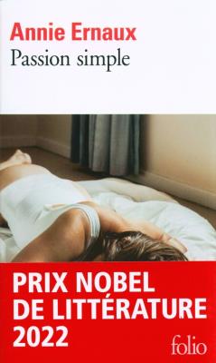 Passion simple. Autor: Annie Ernaux. SmakLiter.pl Okładka książki Passion simple