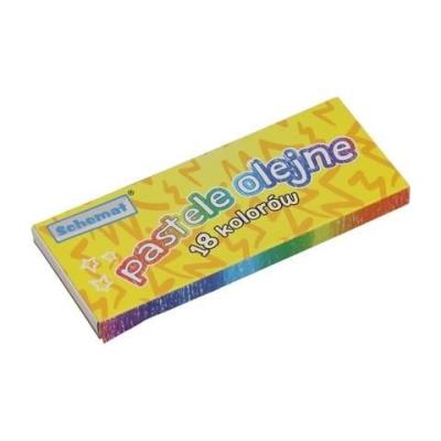 Opakowanie Pastele olejne 18 kolorów