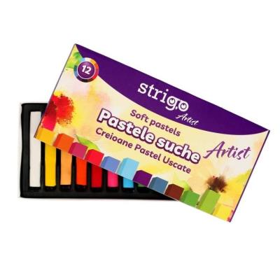 Opakowanie Pastele suche 12 kolorów STRIGO
